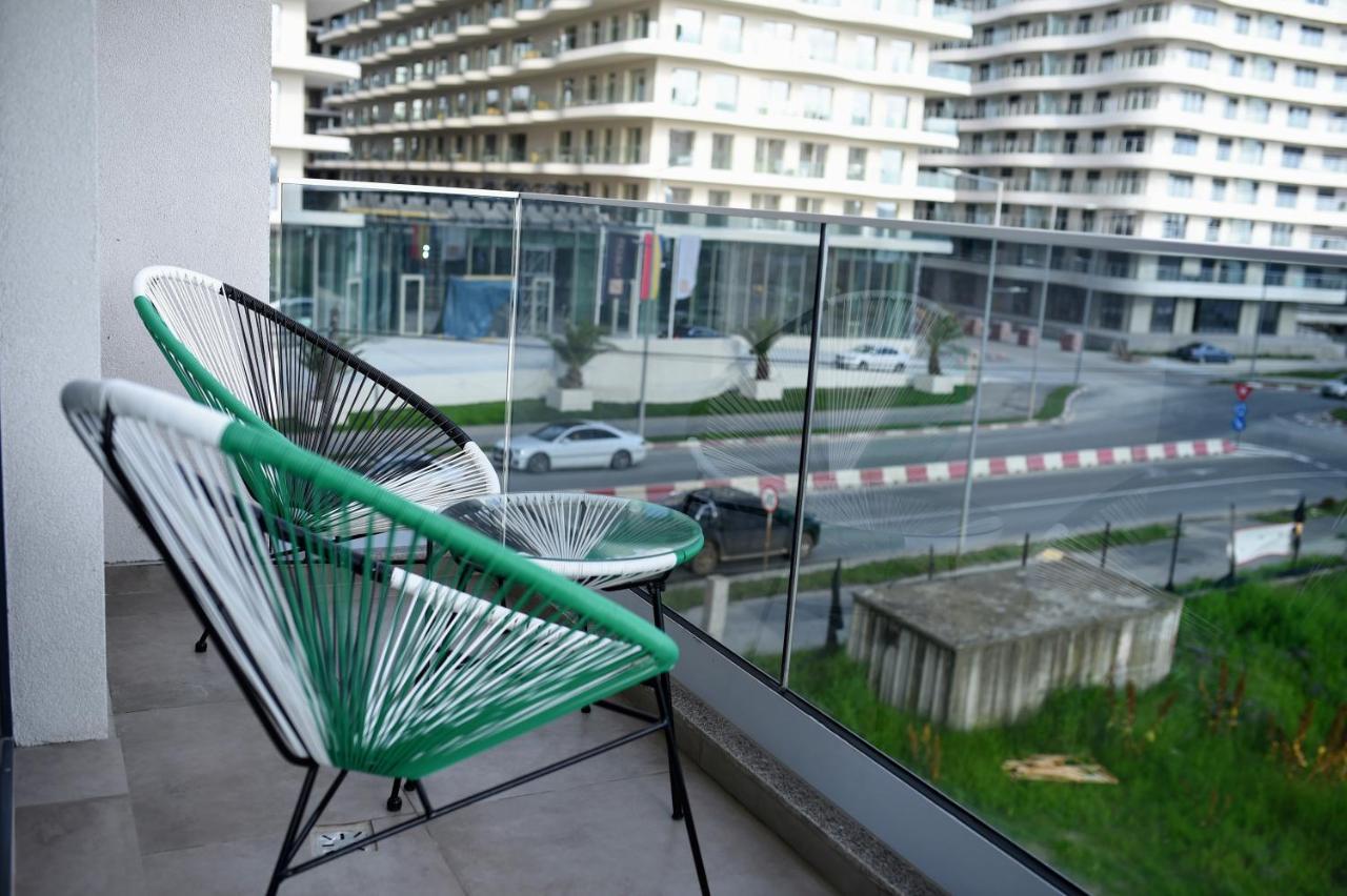 Ferienwohnung Myosotis Mamaia Studio By The Lake Exterior foto