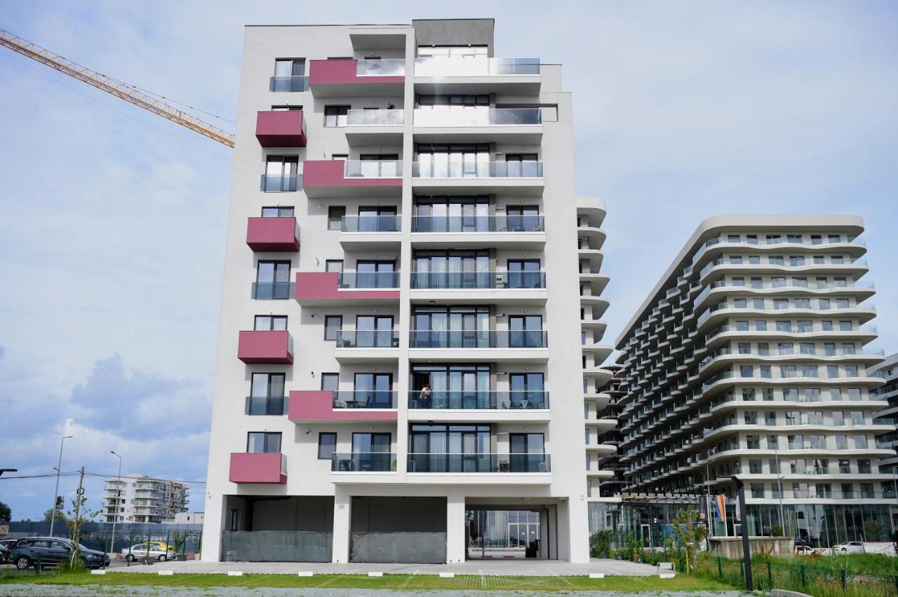 Ferienwohnung Myosotis Mamaia Studio By The Lake Exterior foto